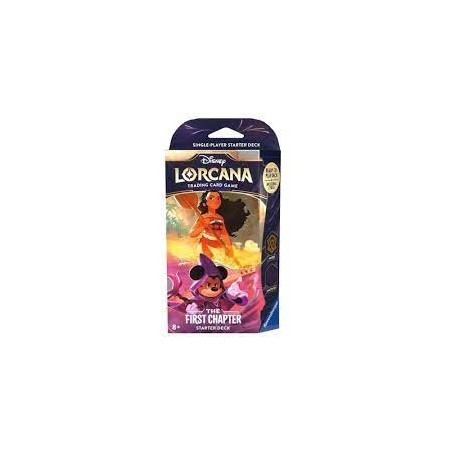 CARTAS DISNEY LORCANA STARTER DECK (FIRST CHAPTER) MOANA