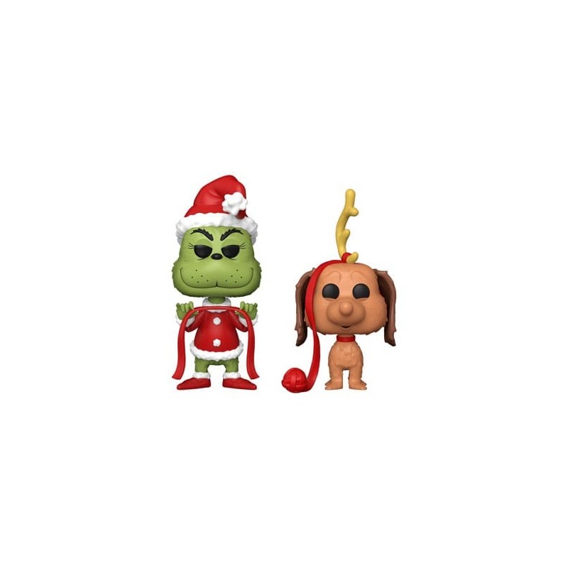 FUNKO POP! THE GRINCH (GRICH AN MAX) 2 PACK