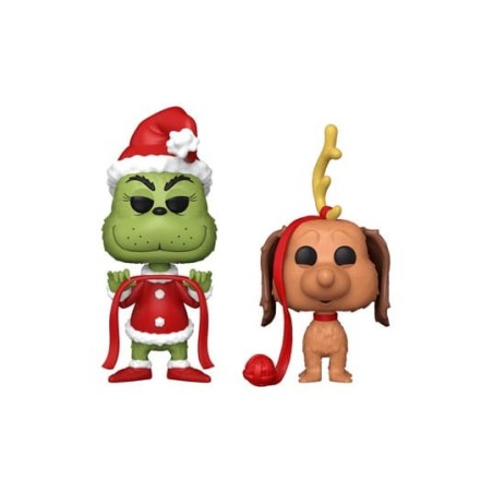FUNKO POP! THE GRINCH (GRICH AN MAX) 2 PACK