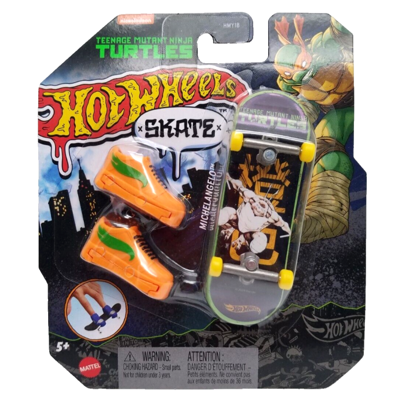 SKATE HOTWHEELS TORTUGAS NINJA MICHELANGELO
