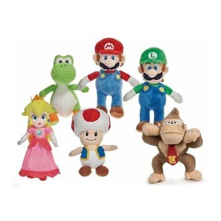 PELUCHEs SUPER MARIO (22CM)