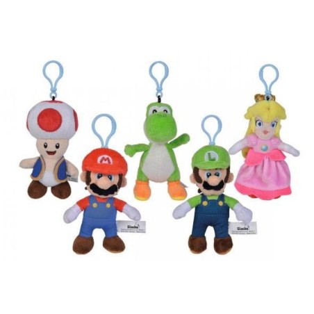 LLAVEROS SUPER MARIO (12CM)