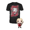 CAMISETA (TALLA S) + FUNKO POP! THE SUICIDE SQUAD HARLEY QUINN
