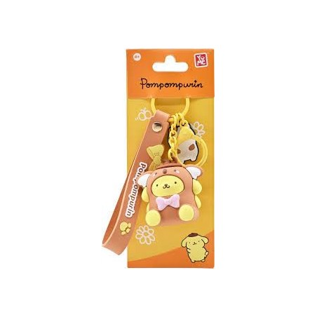 LLAVERO SANRIO ANIMAL HELLO KITTY AND FRIENDS (POMPOMPURIN)