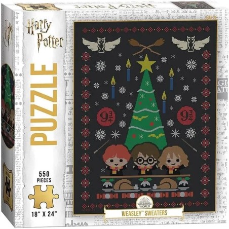 PUZZLE HARRY POTTER WEASLEY SWEATERS (550 PIEZAS)