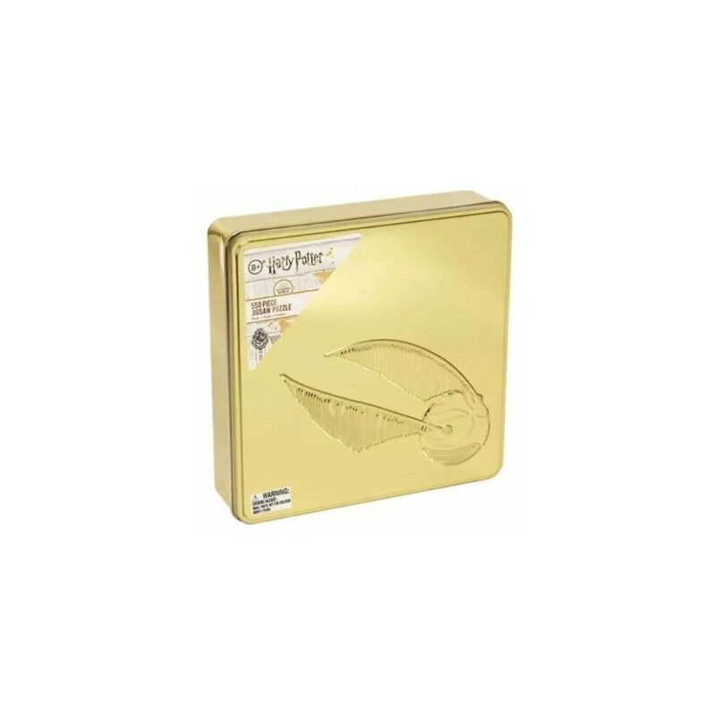 PUZZLE HARRY POTTER SNITCH DORADA EN LATA (550 PIEZAS)