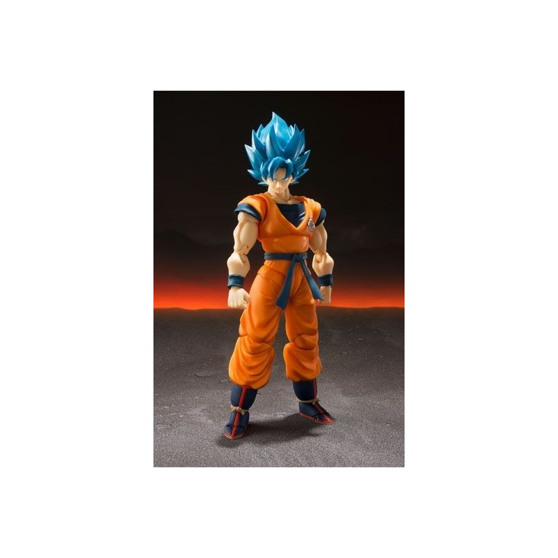 S.H. FIGUARTS DRAGON BALL (SUPER SAIYAN GOD SUPER SAIYAN SON GOKU) GOKU BLUE