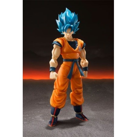 S.H. FIGUARTS DRAGON BALL (SUPER SAIYAN GOD SUPER SAIYAN SON GOKU) GOKU BLUE