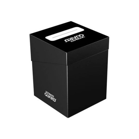 CAJA CARTAS DECK CASE 100+ ULTIMATE GUARD NEGRA