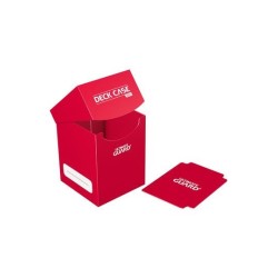 CAJA CARTAS DECK CASE 100+ ULTIMATE GUARD ROJA