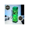 BOTELLA MINECRAFT CREEPER TRANSPARENTE