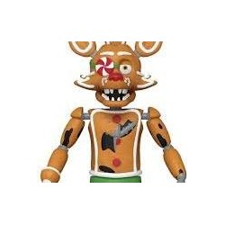 FNAF FIGURA ARTICULADA GINGERBREAD FOXY