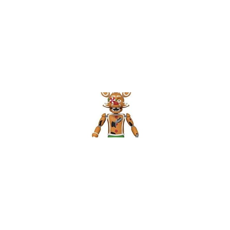 FNAF FIGURA ARTICULADA GINGERBREAD FOXY
