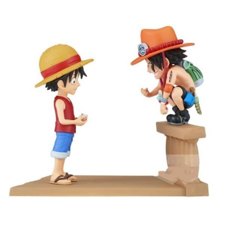 ONE PIECE WCF LOG STORIES MONKEY D.LUFFY & PORTGAS D.ACE