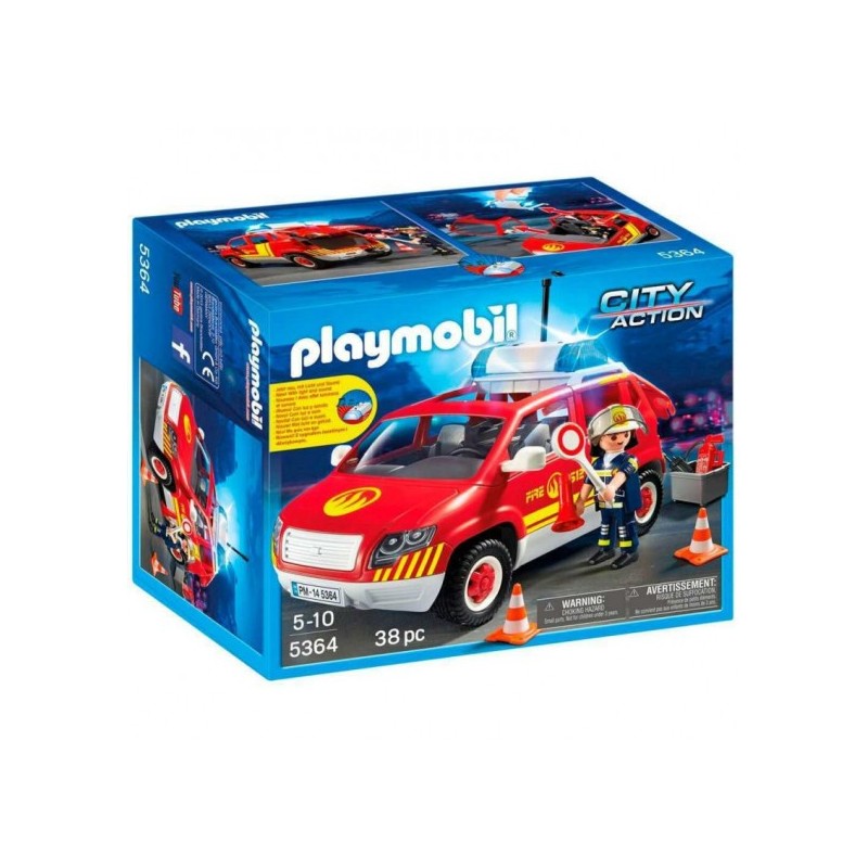 PLAYMOBIL 5364 COCHE DE BOMBEROS