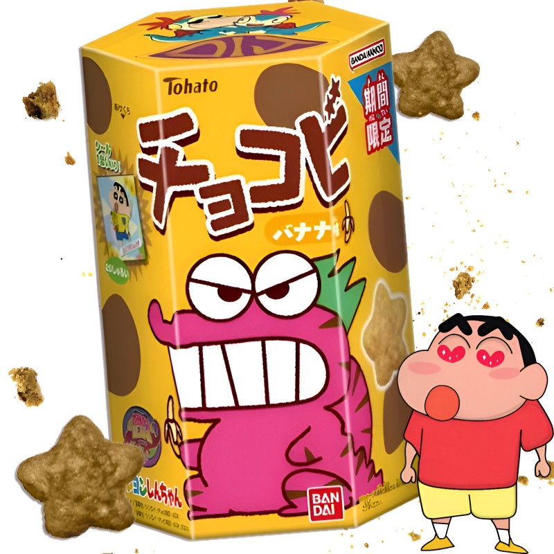 GALLETAS TOHATO SHIN CHAN SABOR A BANANA