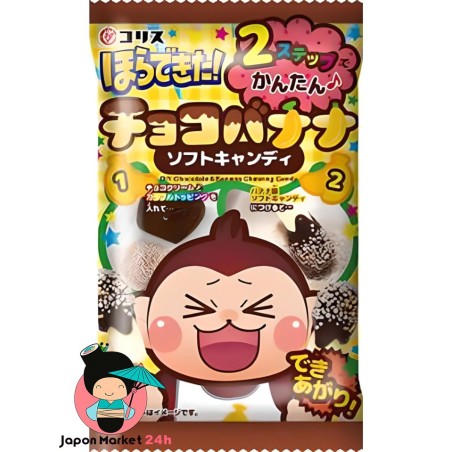 CARAMELOS CORIS SABOR A CHOCOLATE Y PLÁTANO 36G