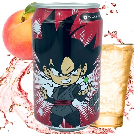 REFRESCO OCEAN BOMB DE MELOCOTÓN EDICIÓN DRAGON BALL (GOKU BLACK) 330ML