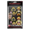 FNAF FIGURA SNAPS! (TOY CHICA AND NIGHTMARE CHICA 9cm)