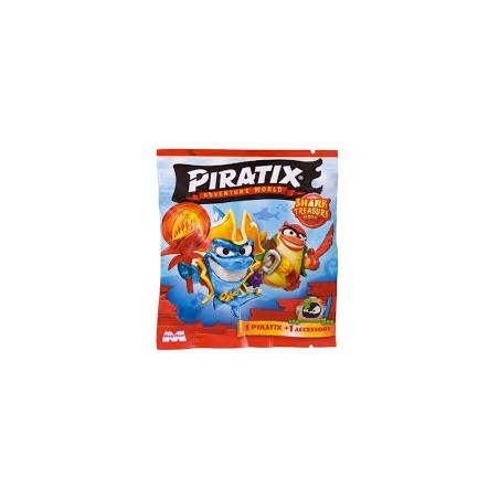 PIRATIX ADVENTURE WORLD SHARK TRESURE SERIES (1 PIRATIX + 1 ACCESSORY)