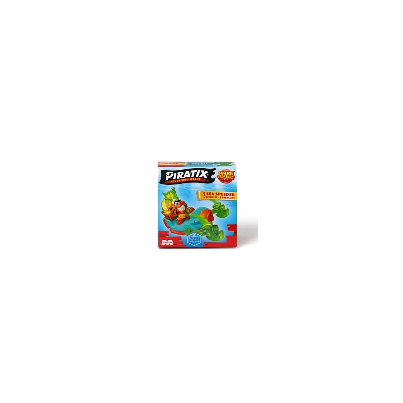 PIRATIX ADVENTURE WORLD SHARK TRESURE SERIES (1 PIRATIX + 1TREASURE)