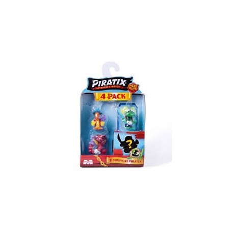 PIRATIX ADVENTURE WORLD SHARK TRESURE SERIES (4 PACK)