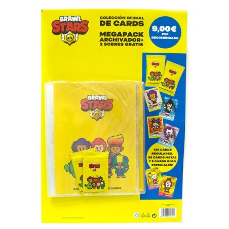 ARCHIVADOR CROMOS BRAWL STARS PANINI