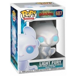 FUNKO POP! COMO ENTRENAR A TU DRAGÓN (LIGHT FURY) 687