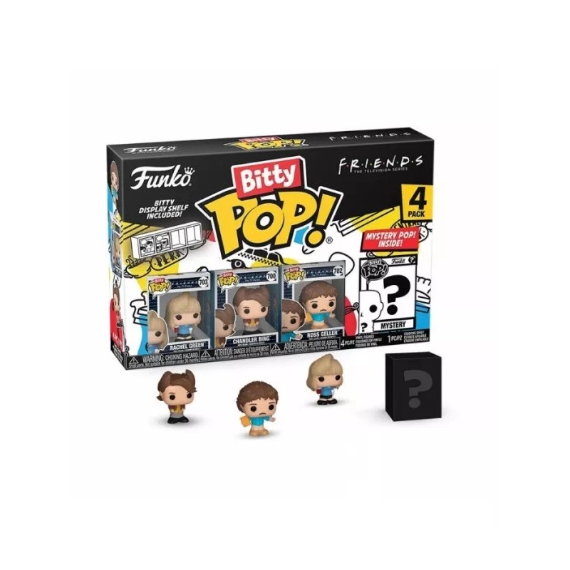 BITTY POP! FRIENDS (PACK 4 UD. RACHEL)