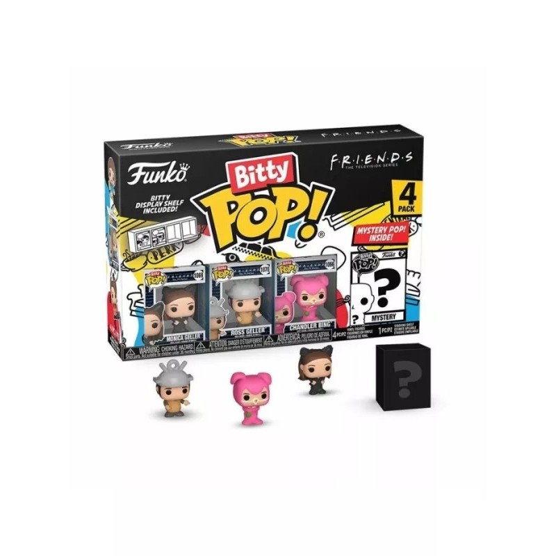 BITTY POP! FRIENDS (PACK 4 UD. MONICA AS CATWOMAN)