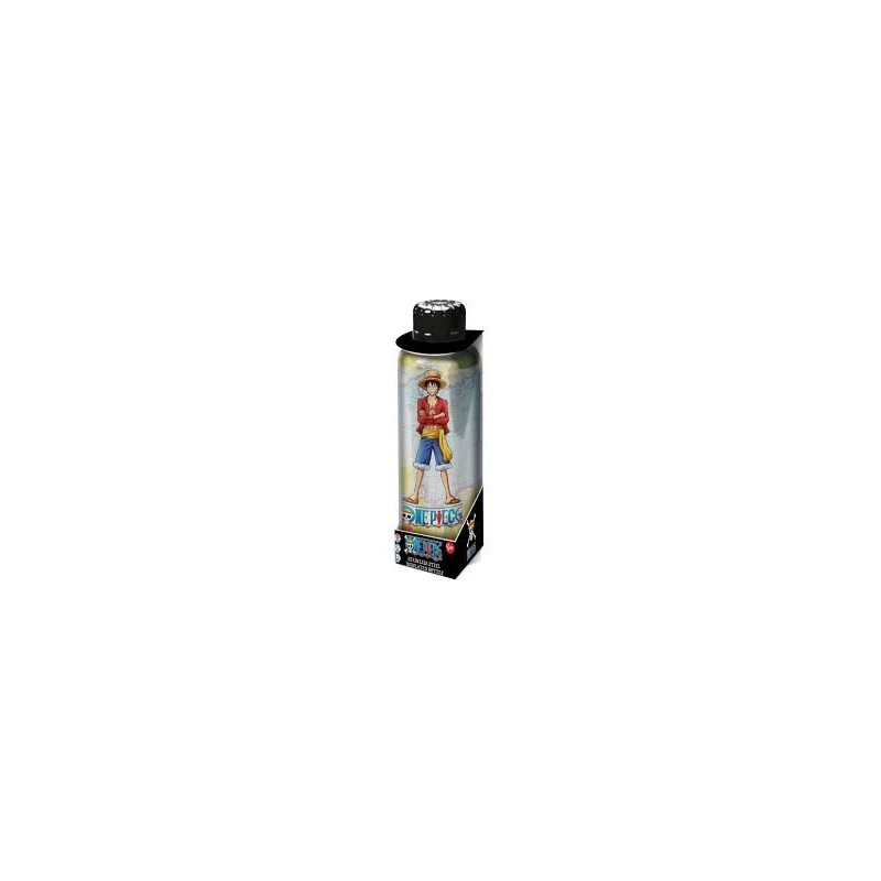 BOTELLA ONE PIECE TERMO ACERO INOXIDABLE DOBLE PARED 515 ML