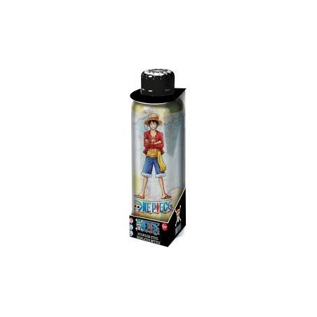 BOTELLA ONE PIECE TERMO ACERO INOXIDABLE DOBLE PARED 515 ML