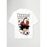 Camiseta MADE IN JAPAN BLANCA DRAGON BALL KAKAROT