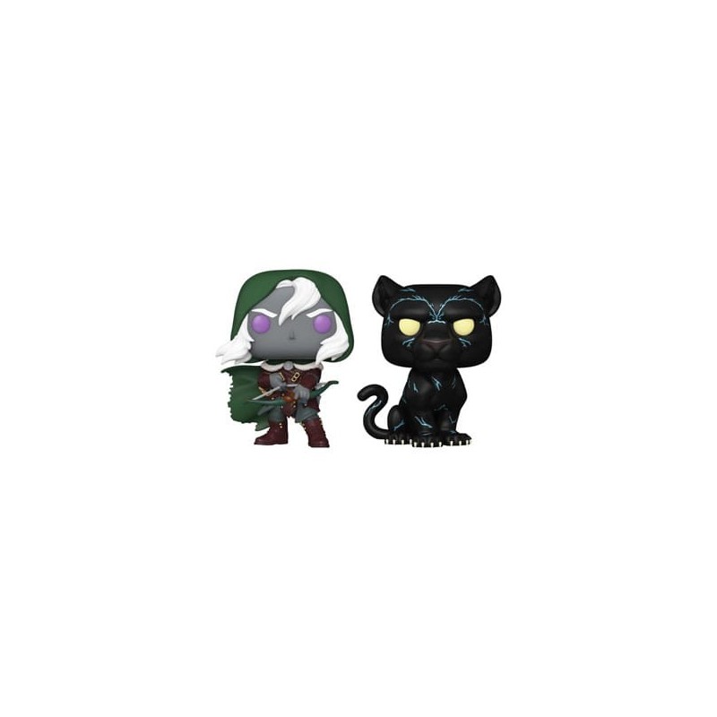FUNKO POP! DUNGEONS & DRAGONS (DRIZZT DO'URDEN & GUENHWYVAR) 2 PACK