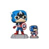 FUNKO POP! AVENGERS BEYOND EATH'S MIGHTIEST (CAPTAIN AMERICA WITH PIN) 1290