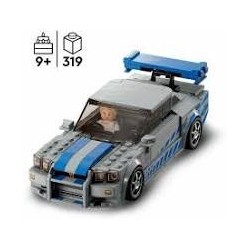 LEGO TECHNIC 76917 SPEED CHAMPIONS FAST & FURIOUS NISSAN SKYINE GT-R (R34)