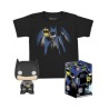 CAMISETA BATMAN (TALLA M) + FIGURA POCKET POP