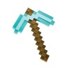 MINECRAFT RÉPLICA PLÁSTICO DIAMOND PICKAXE 40 CM
