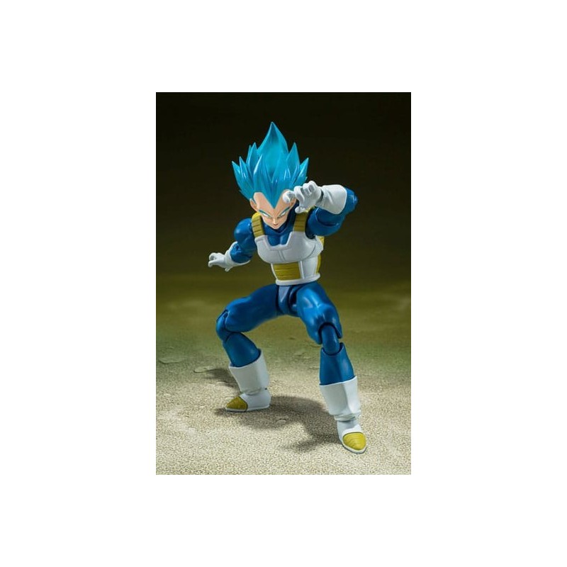 S.H. FIGUARTS DRAGON BALL (SUPER SAIYAN GOD SUPER VEGETA UNWAVERING SAIYAN PRIDE)