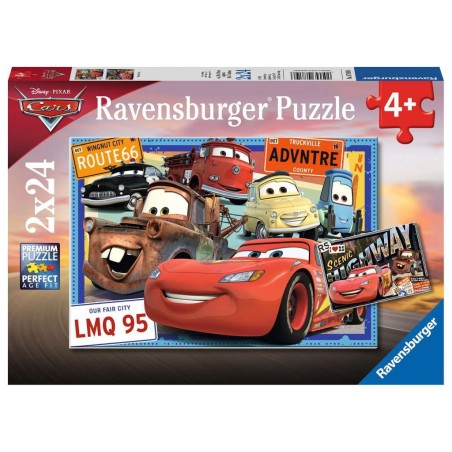 PUZZLE DISNEY CARS RAVENSBURGUER 2X24