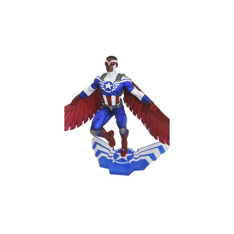 FIGURA DIAMOND COLLECTION MARVEL FALCON & THE WINTER SOLDIER SAM WILSON CAPITAN AMERICA FIGURA 25 CM MARVEL GALLERY