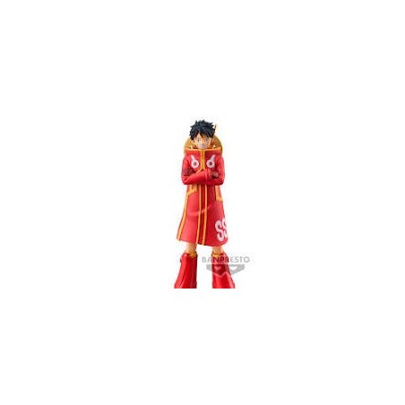 FIGURA BANPRESTO ONE PIECE DXF THE GRANDLINE SERIES EGG HEAD LUFFY 16CM