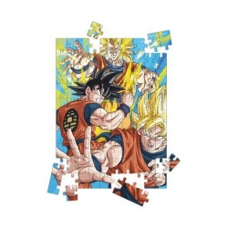 PUZZLE 100 EFECTO 3D GOKU SAIYAN DRAGON BALL Z