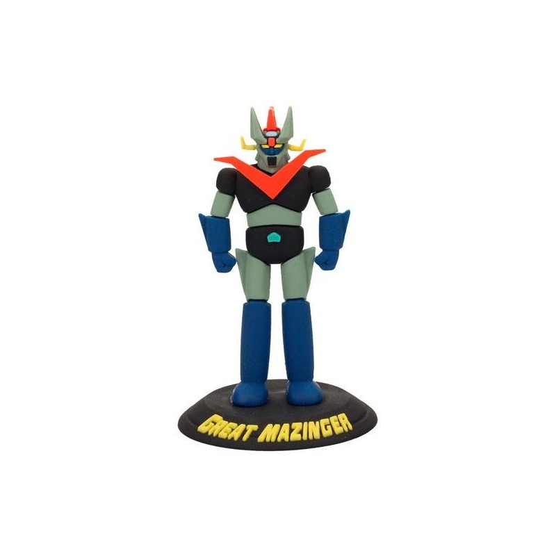 MINI FIGURA GOMA MAZINGER Z GREAT MAZINGER Z