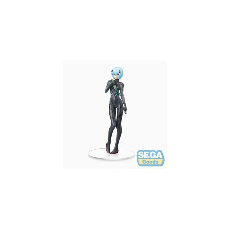 EVANGELION: 3.0+1.0 THRICE UPON A TIME ESTATUA PVC SPM REI AYANAMI (RE-RUN) 22 CM