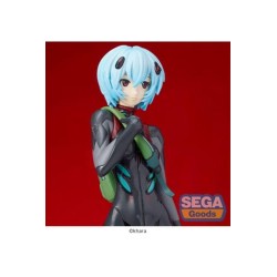 EVANGELION: 3.0+1.0 THRICE UPON A TIME ESTATUA PVC SPM REI AYANAMI (RE-RUN) 22 CM