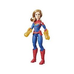 MUÑECA CAPTANA MARVEL COSMICA TITAN 30CM HASBRO