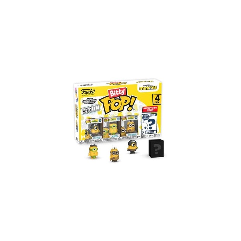 BITTY POP! MINIONS PACK 4U (EYE MATIE)