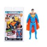 FIGURA DC DIRECT - COMIC WITH FIGURE WV1 – SUPERMAN (REBIRTH) 8 cm DC Comics de Mc Farlane Toys
