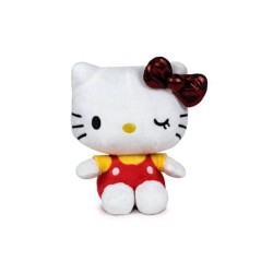 PELUCHE HELLO KITTY 50TH ANNIVERSARY 16CM